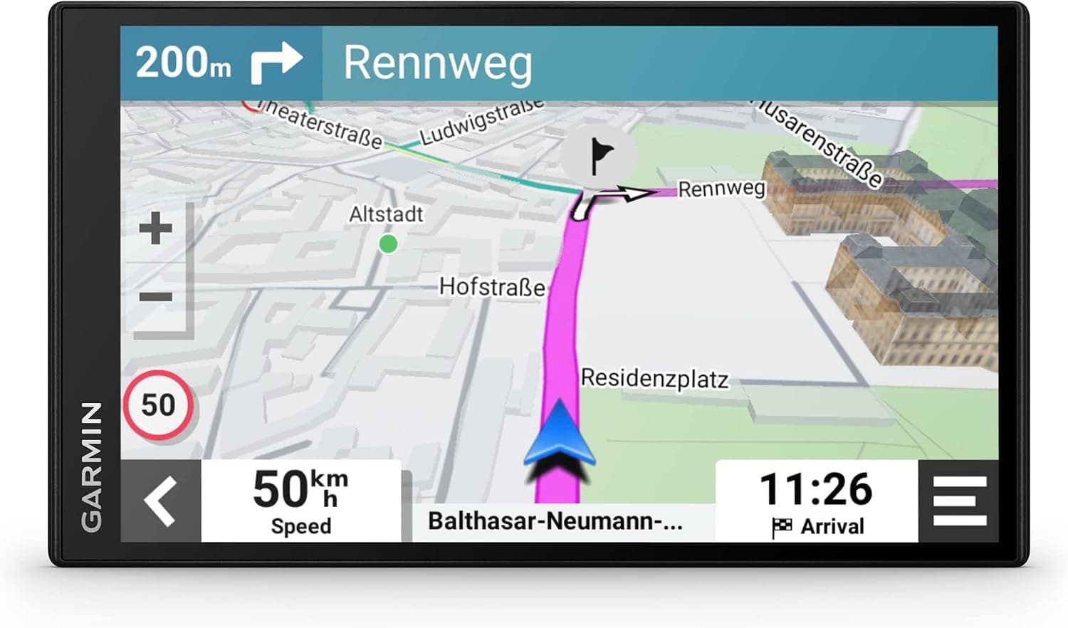 Navigatore satellitare Garmin DriveSmart 76 con display da 7 pollici